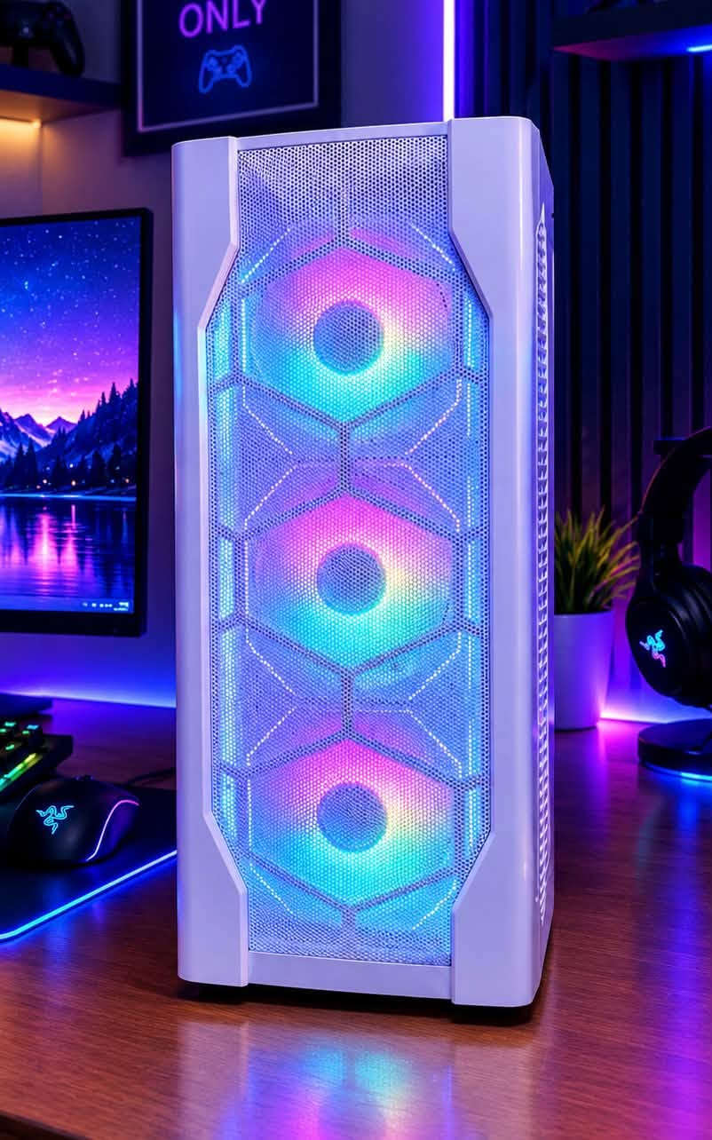 السلام عليكم تجميعه استعمال قليل جدا مع الملحقات
CPU: i5 12400 F
GPU: ASUS RTX 4060 8G  DUAL
M.B GIGABIT H610M
RAM: 16G DDR4
SSD 512G
HDD 512G
PSU: MASS 650W
Case: HEROGEAR
الملحقات :
شاشه ACER
165Hz
الحجم 24 بوصه 
الدقه 1920*1080
الاستجابه 0.5ms

UPS FARBER
الحجم 1500VA

كيبورد RGB
ماوس RGB
السعر مليون و 300 الف 
للاستفسار اتصال او واتساب ***********
