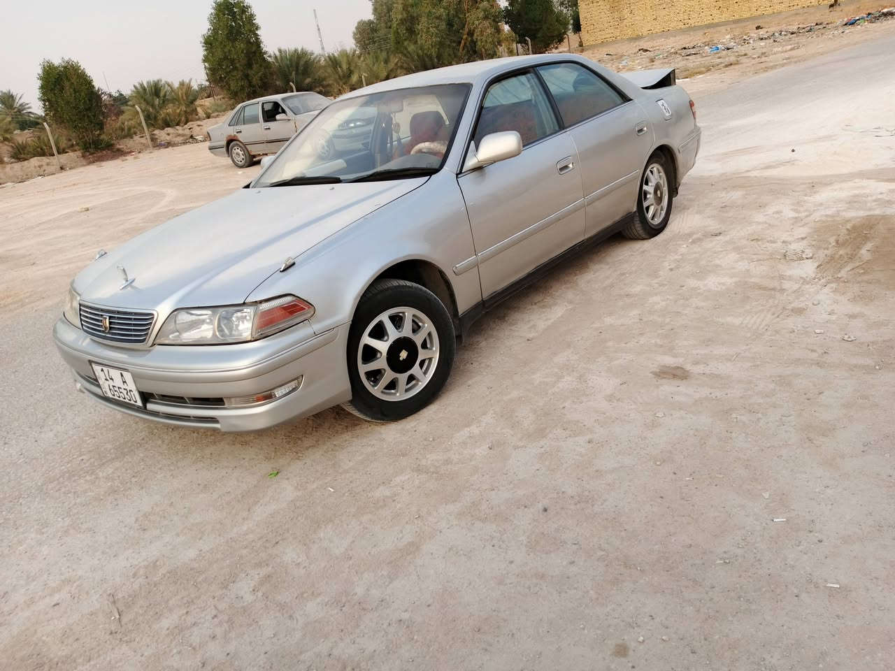 سلام عليكم سياره مارك نفخ موديل1996سياره نضيف تخم تاير ومحرك وكيرجديد الاستفسار على هاذا الرقم  ***********تبريد شغال المكان نجف السعر 70بيه مجال
