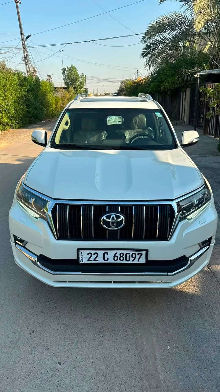 تيوتا برادو 2020 TXL
‎سلايت وبصمه وتشغيل عن بعد 

‎لايت اسود وبخاخ لايت ولد نهاري 

شاشه وكامرا وهوك وحساس خلفي

بيها كتاب تضليل 

تحكم جهتين ورساله ترحيب تويوتا 

ويل كب كروم حجم 19 

دشبول لكزز وايربك 6 كامل

مانع انزلاق ومانع انحدار ونظام الامان 

كشنات جلد وتبريد كهرباء الامامي 

مري شفط اصليه  

السياره  ماشية 112 الف KM 

السعر ٣٩٠٠٠$ وبيها مجال

السياره مكانها بغداد. االدوره الجمعيه 

للاستفسار الاتصال ***********
