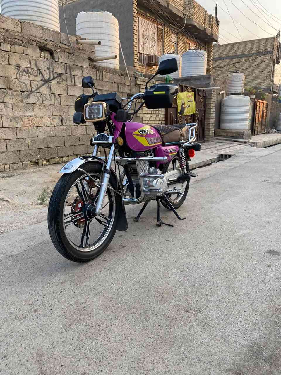 سلام عليكم دراجه ايرانيه سونك موديل اربعه و عشرين أوراق بيها مكاني بغداد الحريه رقمي ***********  سعرها ٧٢٥ وبيه مجال
