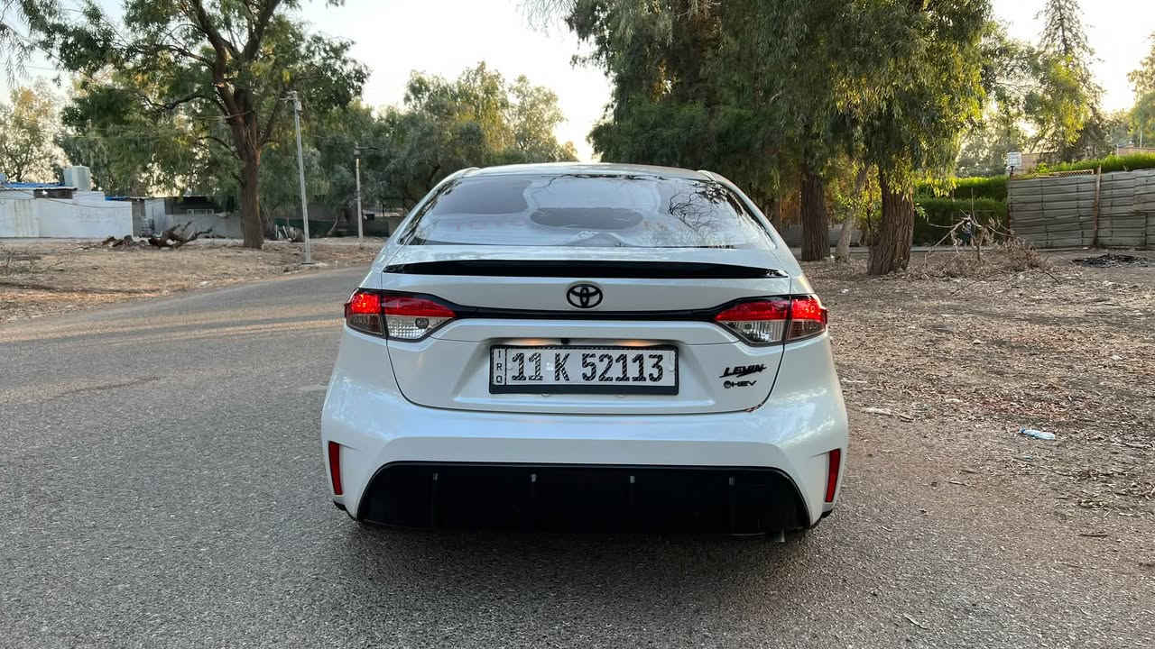 كورلا 2025  S بلاك ادشن
محرك 1800 هايبرد HEV✅
مري بلاك بلادي ويل بلاك كبير 

❇️محرك 1800 هايبرد شحن ذاتي 
❇️بصمه + دخول ذكي 
❇️هاندر بريك بصمه + اوتو هولد 
❇️سلايت 
❇️رادار امامي +كاميرا تحديد مسار
❇️سياقه آلية 
❇️تبريد قطعتين 
❇️تبريد بيانو شاشه 
❇️شاشه ابل كار بلي + كامره خلفيه دواره 
❇️مانع نزلاق + مود درايف +  ايفو مود 
❇️كيجات شاشه دجتل 
❇️10  ايرباك  
❇️مقاعد جلد لونين ماروني و اسود + مقعد السائق كهربائي 
❇️ويل بلاك حجم 17 
❇️حساس لايت كامل اوتو عالي ناصي اوتو + حساس ظغط اطار 
❇️تحكم سترين كامل فول 
❇️لايت زينون + لد صباحي + اشاره لد 
❇️كت اس بلادي 
❇️شاير مري 
❇️كتابات بلاك +مري بلاك + يدات بوب بلاك بلادي مو تغليف + ويل بلاك مو صبغ
كفالة عامة فقط دعامية الامامية صبغ
سعر ١٦٣ ورقة
***********
