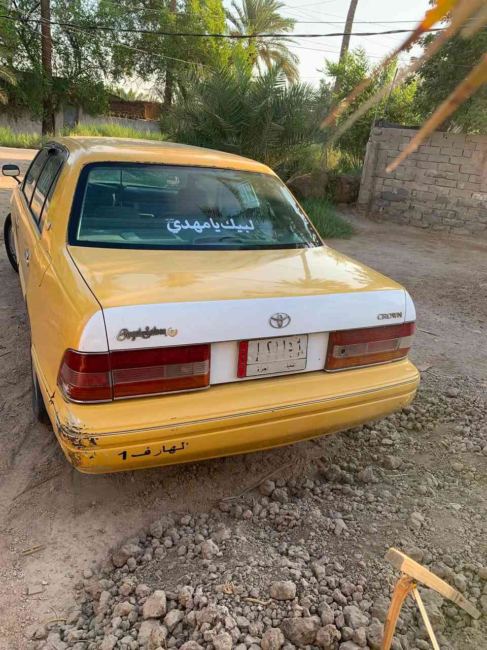 راس الثور تكم للبيع مصفرة هيئة وغرامات شرط المداور  بأسمي 
كير ومكينة خير من الله حدادية فول تخم تاير كهربائيات تبريد كلهة شرط شغالة (للعلم السيارة ما مشتغلة على خط)
السعر70وبيهة مجال قليل
***********
