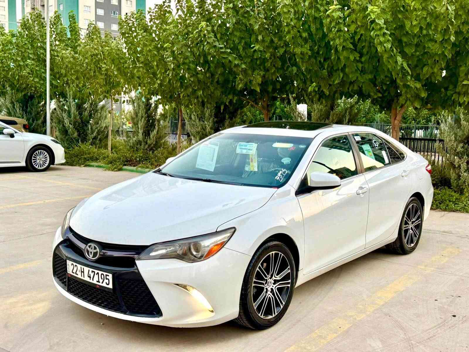 CAMRY 2016 XSE
‎***********واتساب
***********
‎کامری مودیل2016  امرکی لون ابیص ثلجی   ،ماشی80 میل،حجم محرک2500, 4 سلندر 
 بس بونت  صبغ   بدون حالوب  بدون بدل  بدون دواخل ،” “ “ سیارە حیل حیل حلوة،سنویە جدید حتــــی 2029نفس یوم تحویل حاضر،٢سویج بیلادی موجود سبیر ما انزل،تاقم إطارات یوکوهاما بیلادی،مکان سیارة سلیمانیة
‎مواصفات معروفة
1-فتحە
2-کشنات شاموا 
3-کوشنات حار 
4-شاشە کبیر +لمس
5-تبرید خلفی 
6-حجم ویل کروم 18
7-تحکمات ستیرن 
8-ستە ایرباگ
9-مرایا ئیشارە وکهرباء
10-تحدید سرعە 

‎گیر محرک تاقم صدر تاقم ایطارات کل جدید سیارە مابی 
ای نقس
‎سعر :162  $ شویە بی مجال السليمانية, العراق

