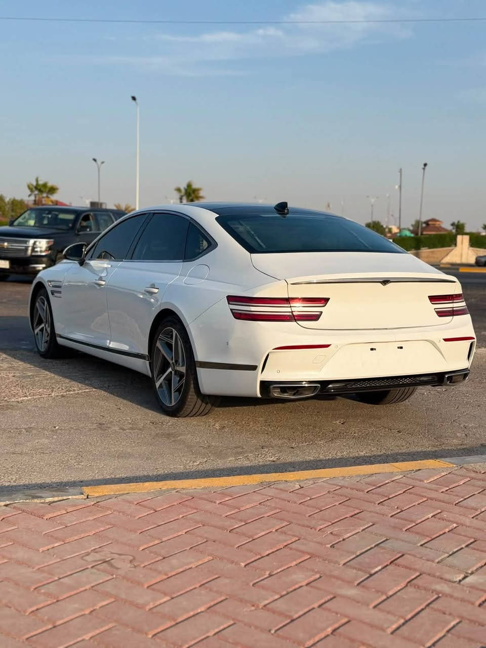 جينسز G80 برستيج
5 كامرات ورادرات وشاشه ليزريه كشنات كهرباء وتبريد تدفئة وخزن ميموري وكشن السائق مساج ستيرن كهرباء بردة خلفيه وتشغيل عن بعد وصندق كهرباء شفط و تقديم وترجيع على البصمة اشاير يرحيب بالمري حساسات امامي وخلفي وبصمة ابواب
موديل 2024
شهداء بصرة

***********
