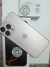 للبيع 🔥📱 iPhone 16 Pro Max 💾 256GB 🔋 البطارية 98% 🛡️ بعده بالضمان 3 أش...