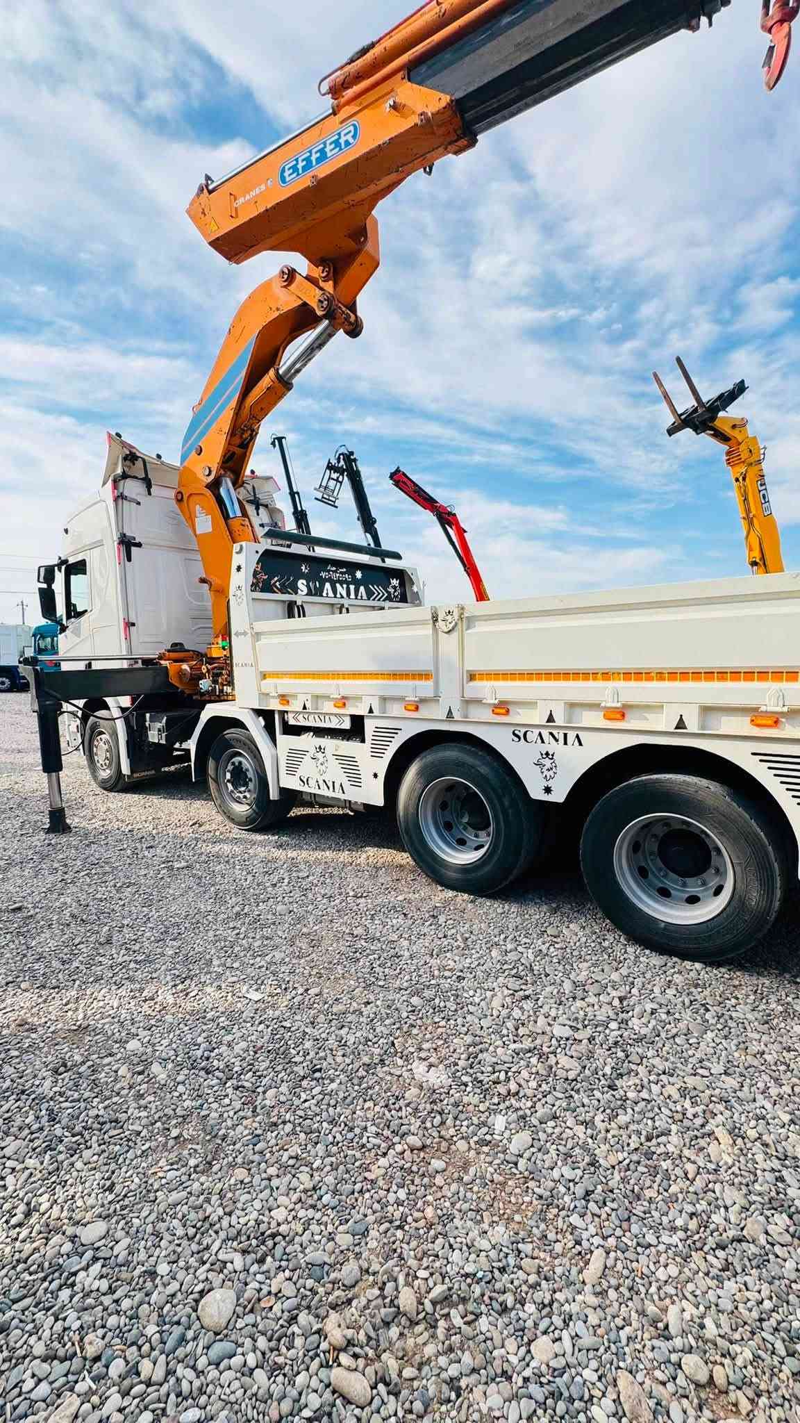 اسكانيا R500 ٢٠١٨ • كرينات • طريق كركوك