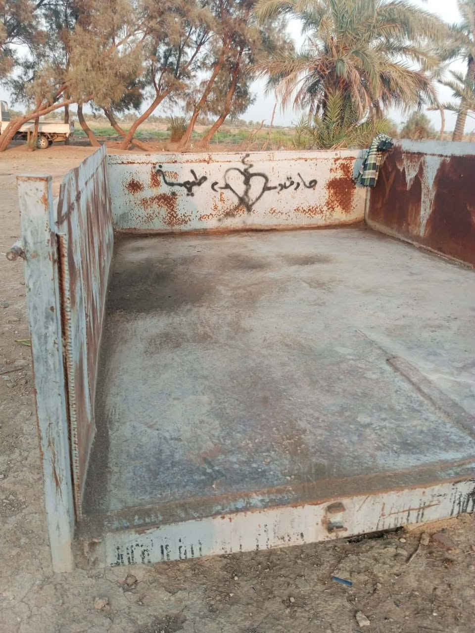 السلام عليكم عربانه حصيرتها نظيفة عوزها بس تاير واحد مكان حله قضاء القاسم اللاتصال ***********
