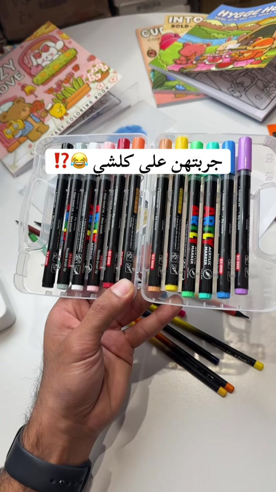 ماركر اكرلك • مكتبة أيمن • قرطاسية