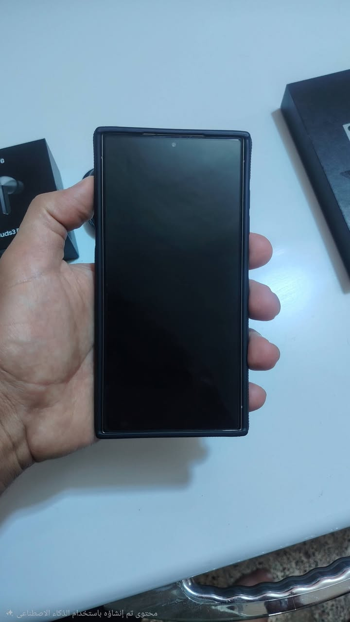 Samsung S24 ultra + Samsung galaxy buds 3pro
مع شاحن اصلي وكفر عدد اثنين مع وصل الجهاز والايربود 
السعر مليون قفل 
مكاني بغداد بسماية 
***********
