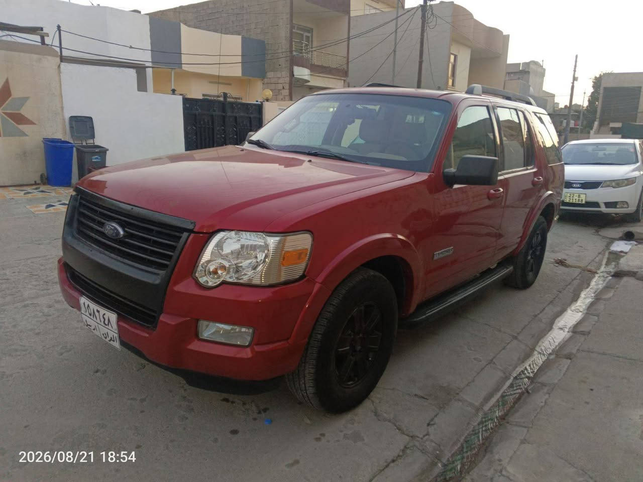 Ford Explorer 4×4
سعر 90وەرەقە
فۆرت اکسپلۆر  : 2008
گێر تۆماتیکە گێرومەکینەی بەشەرتە
شاشه ئایپاتە  جام کارەباییە تەبریدە
سەیارەکە بێ بۆیاغ ، بێ لێدراو ،هەموو گیانی سەیارەکە بەشەرتە تەنها دەعامی پێشەوە و پشتەوەی سبووغە ماباقی هیچی تری نیە هەمووی بەشەرتە
  چوار تایەی نوێی لەسەرە ، ماشاءللە زۆر جوان خاوێن ماوەتەوە سەیارەکە ئی ماڵە ئی معرەز نیە
بۆ زانیاری تەواو پەیوەندی بە خاوەن سەیارە بکەن

( ‏‪ ***********‬‏)ڤایبەر و وەتسئاپی لەسەرە
[ *********** ]ڤایبەر و وەتسئاپی لەسەرە
شوێن هەولێر 

عربی

ئەمە دەقەکەت بە زمانی عەرەبی:

---
Ford Explorer 4×4
السعر: 90 ورقة

فورد اكسبلورر موديل 2008
الكير اوتوماتيك - الكير والمحرك بشرط الفحص
شاشة آيباد - جام كهربائي - تبريد شغال

السيارة بدون صبغ وبدون حادث، السيارة كلها بشرط الفحص، فقط الدعامية الأمامية والخلفية مصبوغة والباقي بدون صبغ وكلشي بشرط

أربع إطارات جديدة، ما شاء الله السيارة نظيفة جداً وحلوة، سيارة بيت مو مال معرض

لمزيد من المعلومات الاتصال بصاحب السيارة:

*********** فايبر و واتساب متوفر
المكان: أربيل أربيل, العراق
