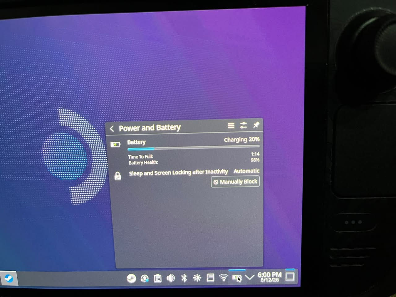 ستيم ديك اوليد للبيع
Steam Deck OLED 1TB + 256GB جهاز 

بحالة ممتازة جدًا، استخدام حوالي أسبوع واحد فقط

شاشة OLED الرائعة بحجم 7.4 إنش
معدل تحديث 90Hz
صحة البطارية: 98%
النظافة والحالة: 100% تقريبًا مثل الجديد
مساحة تخزين: 1TB
مع 256GB MicroSD
كفر حماية قوي مع ستاند مدمج — مفيد جدًا للالعاب الثنائية مثل Tekken و fifa
الجنطة الاصلية
الشاحن الاصلي
سلسلة Resident Evil كاملة
جميع ألعاب Souls
سلسلة Batman
Call of Duty 4
Black Ops 1, 2 & 3
والعديد من الألعاب الأخرى

الجهاز شبه جديد واستخدامه خفيف جدًا، وكل أغراضه موجودة. 
السعر: 975,000 دينار قابل للتفاوض بشكل بسيط
سعر الجديد 1,200,000 وبدون الهارد ٢٥٠ ولا حساب ولا كفر 
موقعي البصرة دور القضاة
 توصيل: متوفر.
 للتواصل راسلني على الخاص واتس اب: ***********
