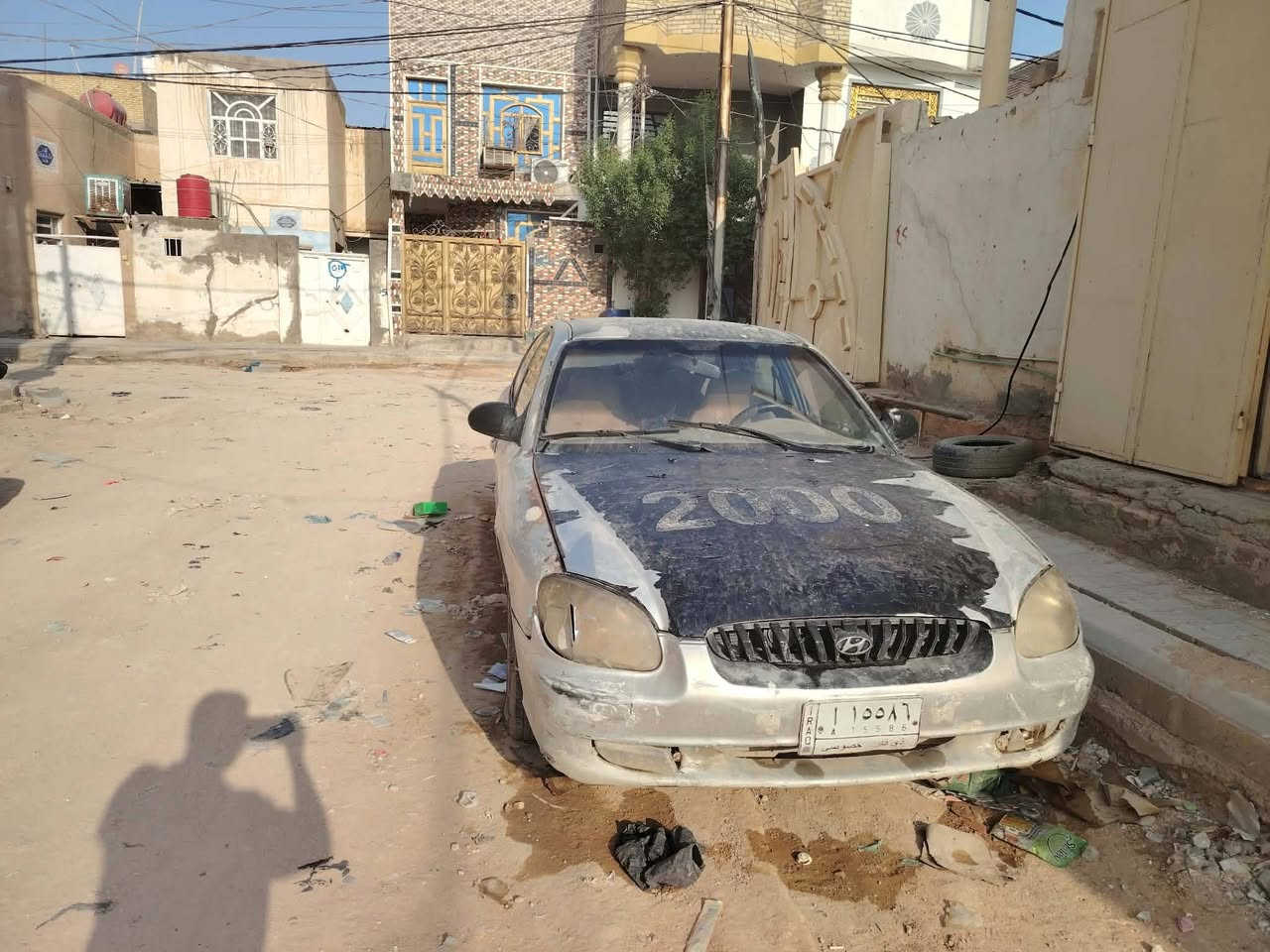 سونتا مديل 2000 مكينه وكير كورلا سياره  ابيع كير كايم مكاني نجف م سعر 18 وبيه مجال مداور بيه سياره ما متواجد عل فيس اتصال ***********
