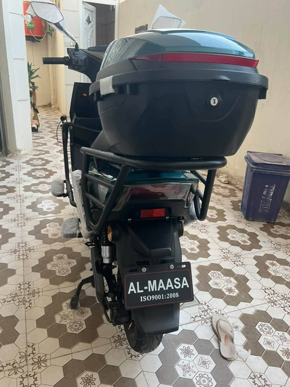 دراجه شركة الماسه 💎
موديل2026
موطور بالكارتون جديد
(اخو الزيروو مستخدم شي قليل جداً مكفول حتى من شخط ...)
(بطاريات عدد 6 على فحص ) 
فول مواصفات  «ملف 3500W)
(نظام  R) (نظام P)
(مخرج شحن USP) 
(سرعة 99 حقيقي) (سرع 4)
(سويجات +بصمات+كرتات)
(مثبت سرعة) 
لايت زنون عالي ناصي 
سماعة بلاتوث بلادي 
جنطه خلفيه بلاديه
اشاير يمنة يسرة دبل اشارة
السعر 700الف
الموقع داخل الرمادي 
الاستفسار :***********
