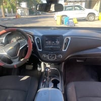 شفرليت ماليبو موديل ١٨ وارد امريكي لون اسود السيارة ضررهة ب امريكا دعا...