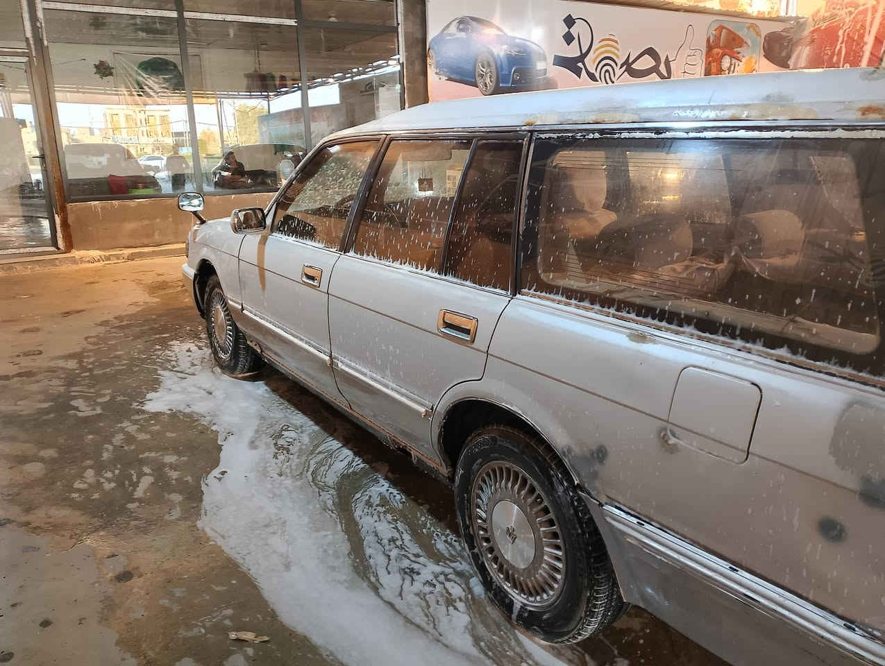 ارنب استيشن موديل 1993 مكينه وكير مكفولت حداد حلو مكفول من لضرب ول صبغ مكفول من لكص ول نقل مكانها بصره سعر قفل 45.   ***********
