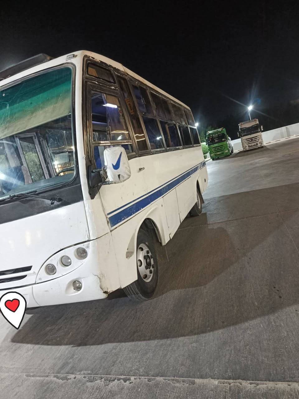 سلام عليكم باص مسبوشي للبيع
حداديه جديده مفتوحه قبل زياره اضافت ويلات مفتوحه
صدر جديد مكينه جديده اكسن جديد كير جديد بس ثاني بي قره ضعيفه تخم تاير جديد سياره مصفره هيئه ومرور مداور ثاني يوم رقمه الاماني نجف  سعر 12وبيه مجال مكان نجف كوفه ستفسار ع هاذه رقم *********** واذا بريجو مراوس نضيفه ماكو مشكله
