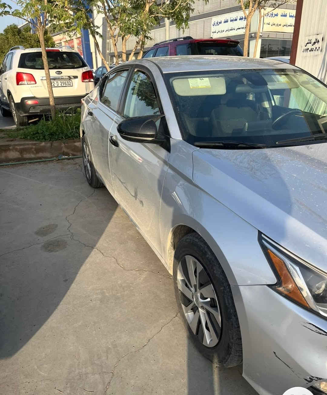 التيما 2019 S 
بجم كبس جاملغ الخلفي جهة السكن صبغ والاخر تعديل بارد الصندوق والباب السكن الخلفي تبديل بلاد
طخم تاير جديد
محرك والكير بشرط غرامة وتحويل بشرط
ماشية 210 الف كيلو متر
بي كود البانزين
مكاني كلار
***********
السعر 118 $ وبي مجال
