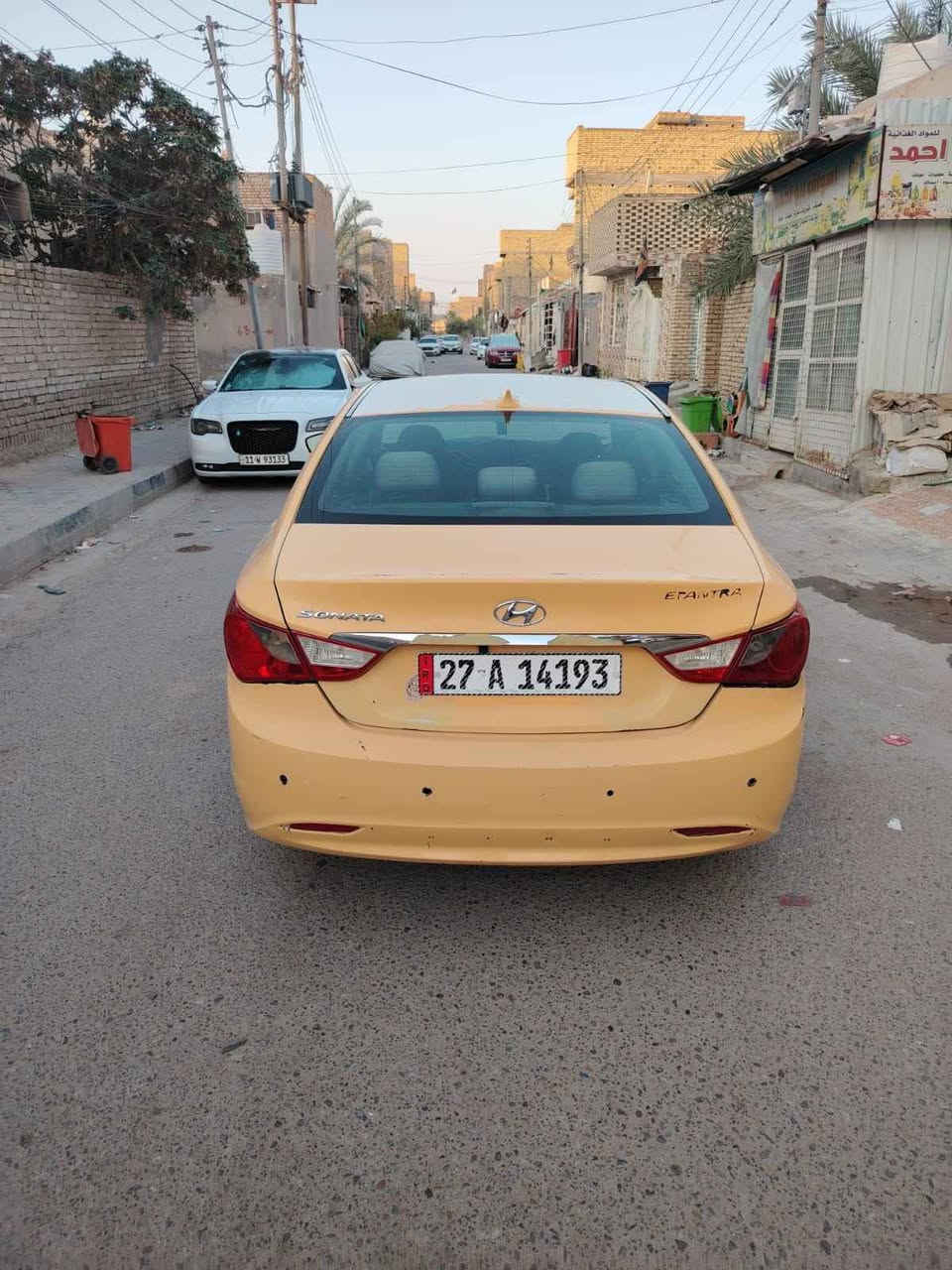 السلام عليكم
سوناتا ٢٠١٣ تكسي
رقم ذي قار بسمي سنويه ٢٠٣١
حادثه بنيد وجاملغ مكينه ٢٤٠٠ جي دي اي خير من الله 
مكان ناصريه مركز
السعر ٨٢ وبيه مجال 
التواصل *********** ناصرية, ذي قار

