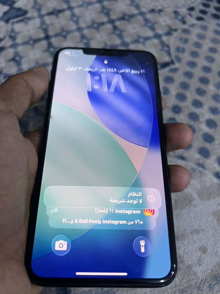 سلام عليكم ايفون 11promax
ذاكره٢٥٦

بطاريه٧٢ الجهاز وتر شخط مابي  شرط علفحص انضف من صوره*********** واتساب سعر ٣٥٠ وبي مجال
