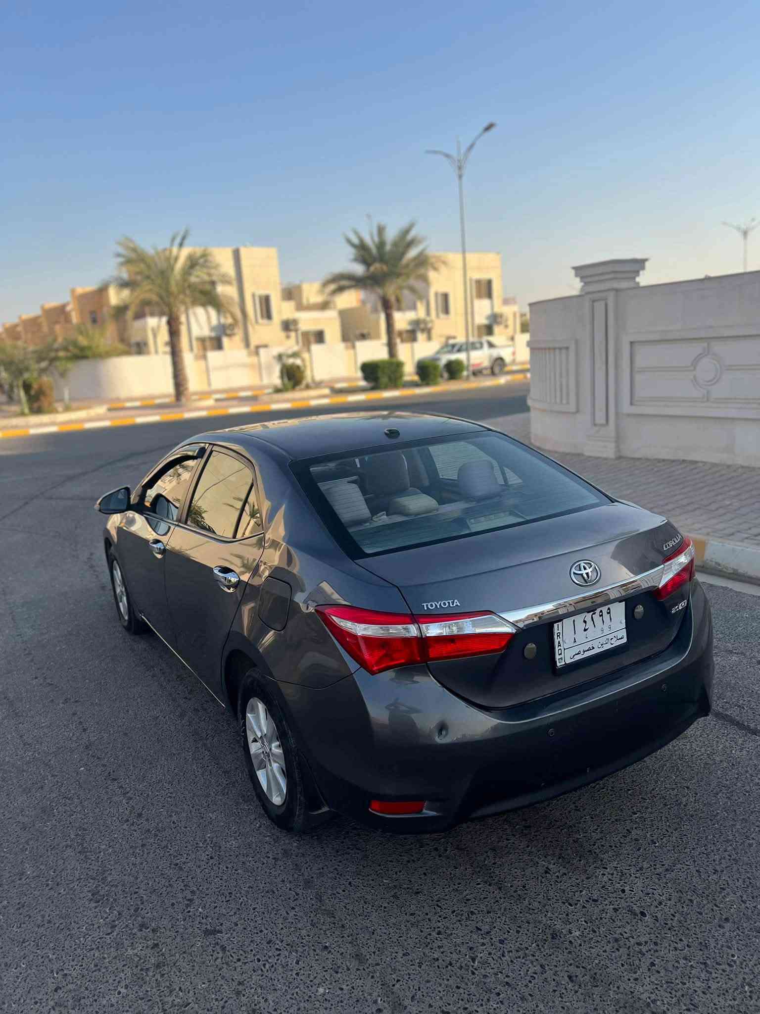 السلا عليكم 
للبيع كورلا موديل 2014 خليجي رقم صلاح الدين سنوية لل28 شرط التحويل محرك 2000 شرط ما مفتوح كير اوتماتيك مكفول  تبريد ثلج ❄️ صدر امامي خلفي جديد تخم تاير جديد ويل كب مواصفات XLI كلين بدون صبغ بيها 4 مكانات بارد السعر خاص ويرهم مراوس حسب القناعه مكان السياره صلاح الدين تكريت للتواصل ***********
