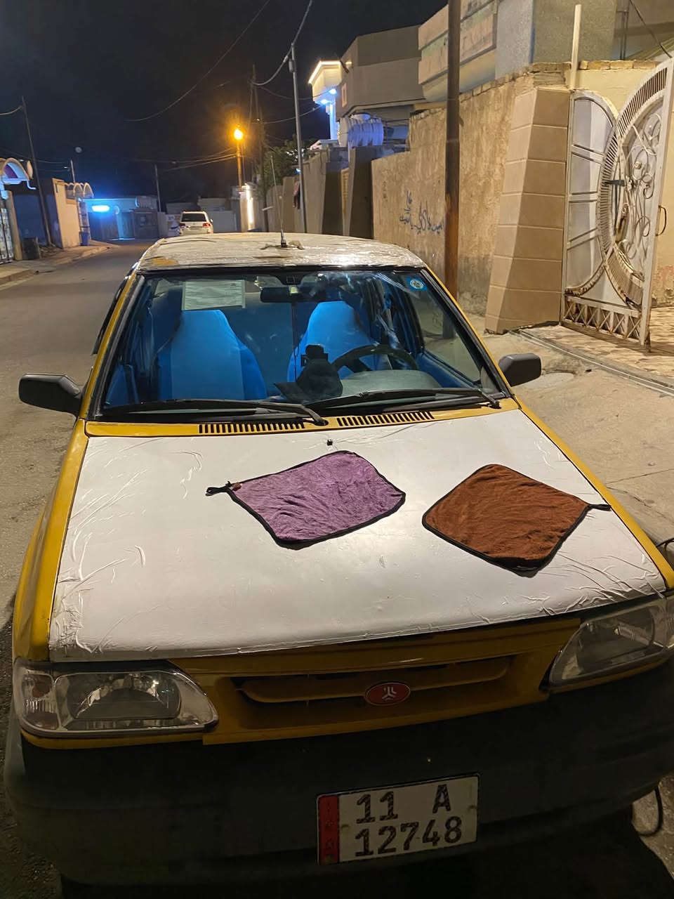 السلام عليكم سايبا موديل 14 مكفوله كفالة عامه شواصي بلادية وصدر خلفي امامي جديد مال جناي رقم بغداد انكليزي بأسمي مصفره هيئه وغرامات وتحويل ثاني يوم السعر 23وبيها مجال المكاني صويره  الحفريه 

 ***********
