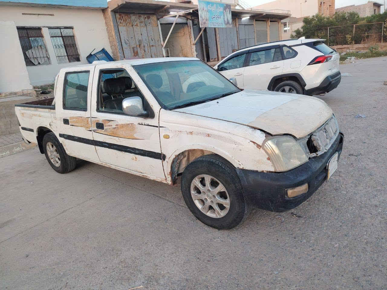 السلام عليكم 
بيكاب گوناو موديل 6 رقم كركوك عاج سنوية ساقط رقم المانى بيها كود بنزين شرط وكالة وتحويل شرط محرك وكير سعرها 26بيها مجال بيها ضرب يم طرف سايق
***********
*********** كركوك, العراق

