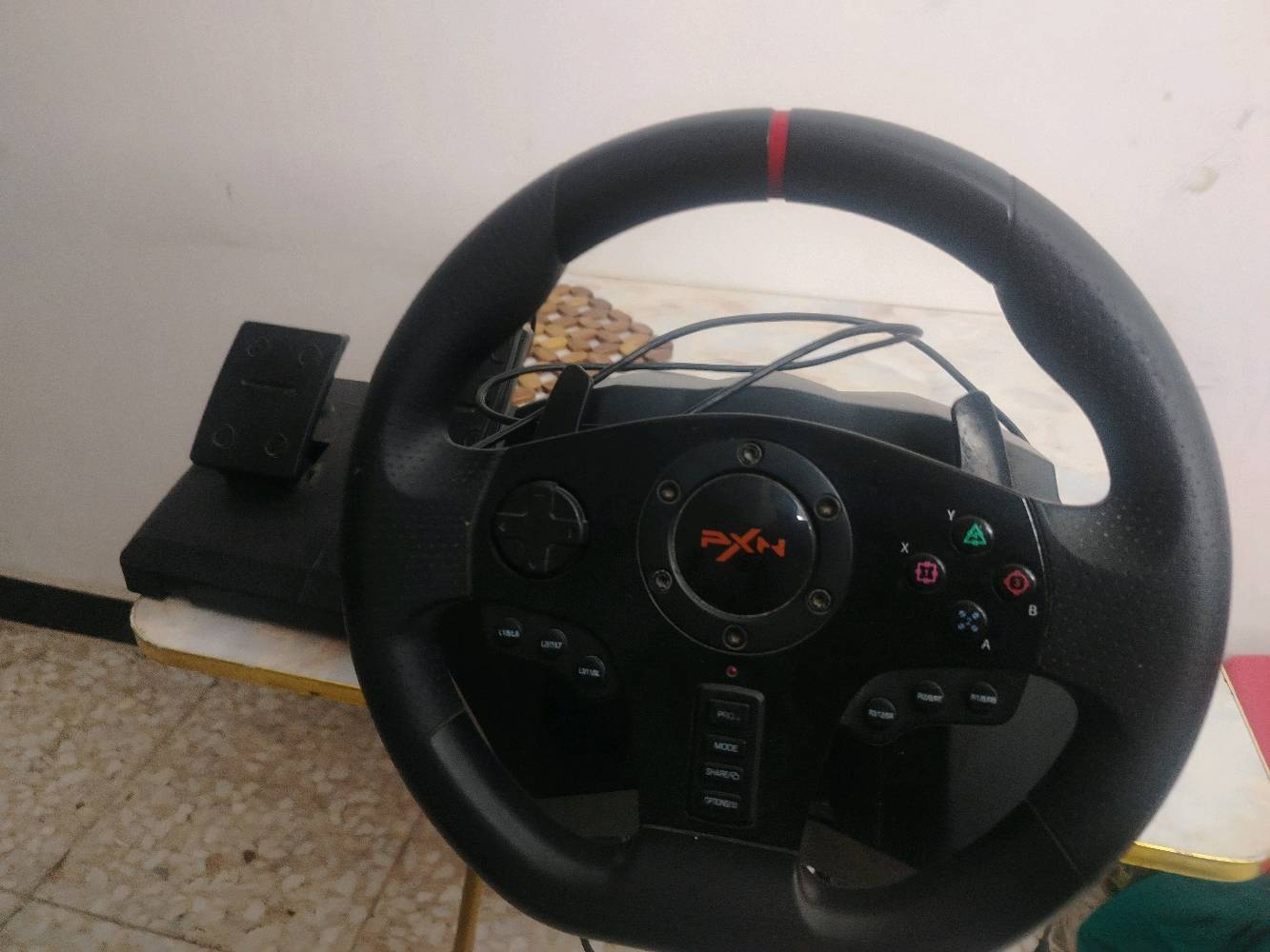 > 🎮 ستيرن PXN للبيع 🎮
🔥 الحالة نظيفة وكلشي شغال
✅ ستيرن + دواسات
✅ مناسب للـ PC وألعاب السباق
🎯 مناسب لـ Euro Truck Simulator 2 وغيرها

💰 السعر: 75,000 دينار
📍 بغداد
📩 للتواصل خاص