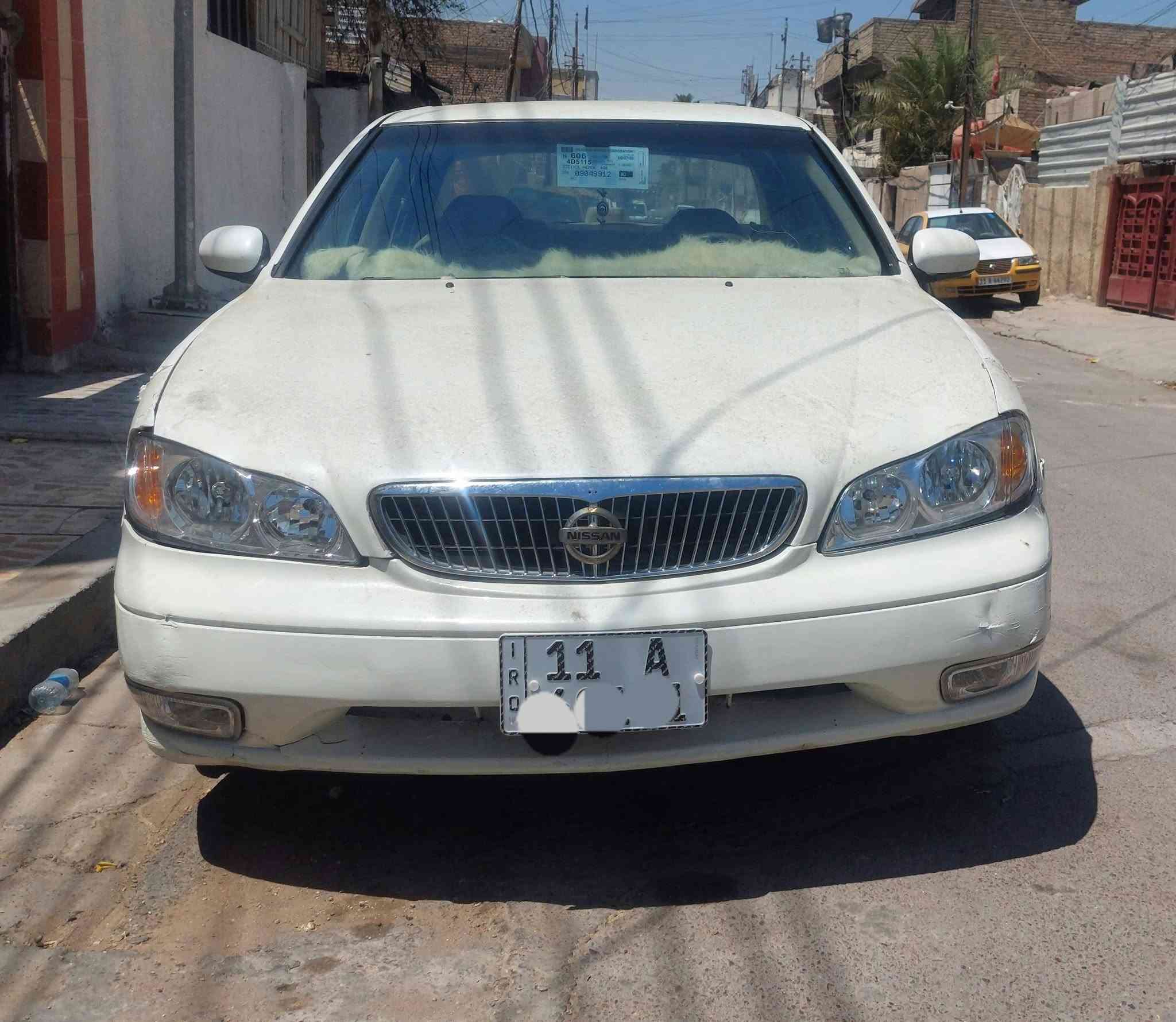 سلام عليكم
للبيع مكزمة موديل 2001 سياره جاهزه من كلشي مابيهة اي نقص مكاني بغداد 
محرك 6 سلندر كير اوتوماتيك 
رقم بغداد نكليزي بسمي سنويه 2031 هزة جديده تحويل ثاني يوم 
صدر تخم تاير كلة جديد السعر 52 ورقة وبيها مجال شراي ينتصل وتدلل 
***********

