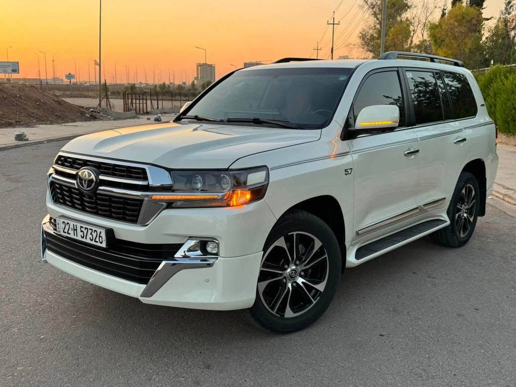 Toyota Land Cruiser V8 EX.R 5,7
سنة الصنع: 2019

كيلومترات32 كم

سیاره‌ :كلین

اللون الابيض

گیر و محرك Lexus 

اللون الداخلي: بني

عدد الاسطوانات: 8 اسطوانات

حجم المحرك:5,7 لتر

قوة حصان: 304 حصان

ناقل الحركة: أوتوماتيكي بـ 6 سرعات

نظام الدفع: كل عجلة القيادة

فتحة سقف: حجر

نوع من الفرش: الكهربائية - التدفئة

أبواب بصمات الأصابع: نعم

ماسحات الزجاج الأمامي - مستشعر المطر

الشاشة: 3

مجسات: مجسات - وقوف السيارات

الكاميرا: الخلفية

حجم الإطارات: 20 بوصة

مصابيح: رئيس تتحرك - زينون - إضاءة LED

أيضا لم يتم تجهيز المعدات ، يمكنك تجهيزه بنفسك

شوين :اربيل

سعر:510$💵🔥

☎️موبایل :***********
Whats app
*********** السليمانية, العراق
