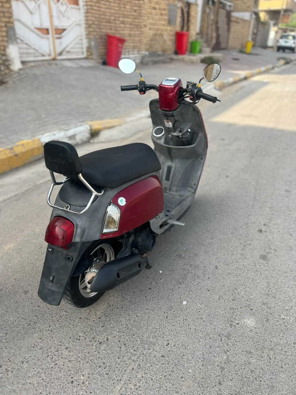 دراجه ماكس بوليسي ياباني مكفوله كفاله عامه من كل شي ختم واحد ويه المكينه دراجه بلاديه الهاتف ***********مكان كوت الزهراء
