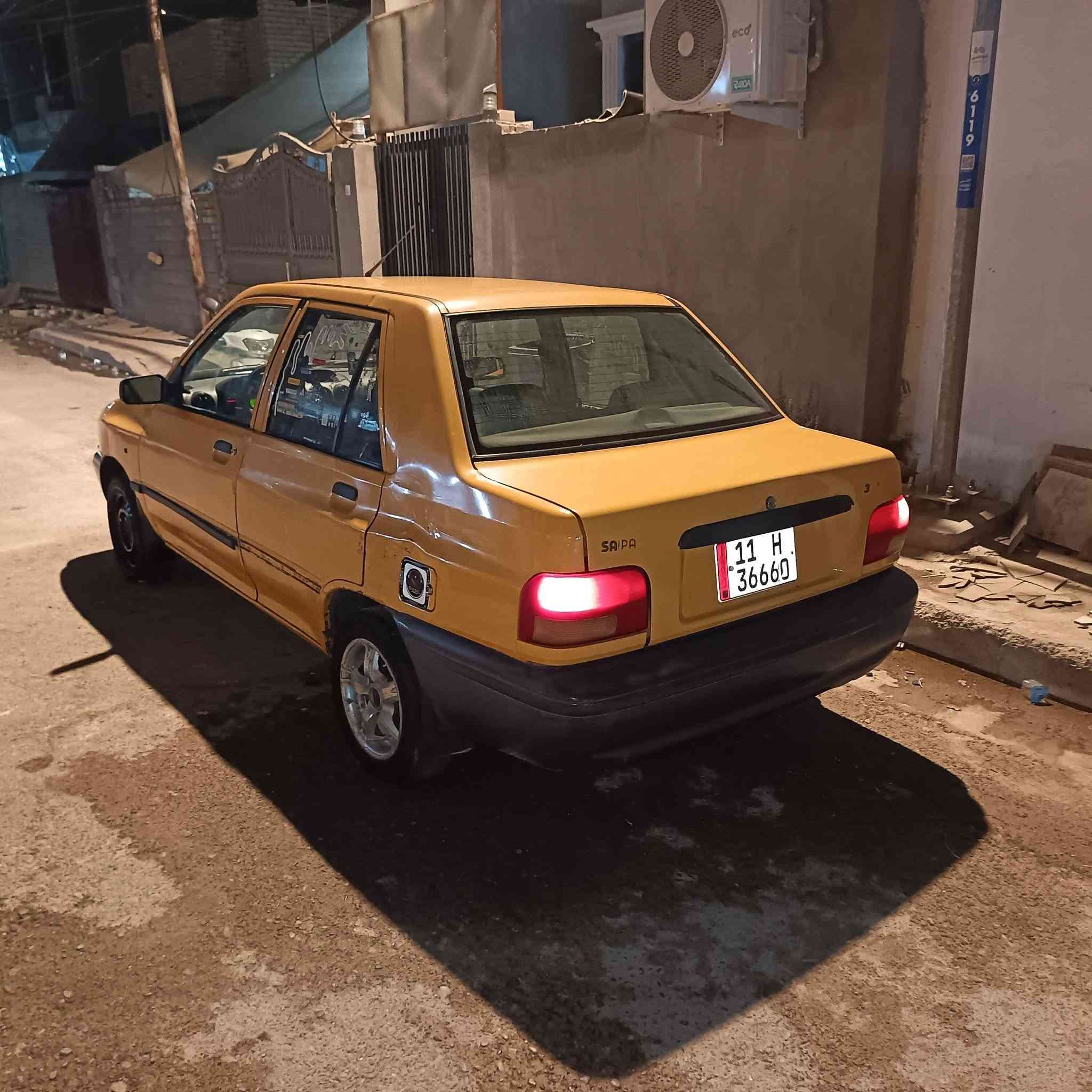 موديل ٢٠١٧
رقم ألماني باسمي السياره جاهزه من كلشي، كير مكفول  ومحرك مكفول وحداديه صدر امامي وخلفي، تبريد منظومه جديده،
مصفره هيئه وغرامات، هزه جديده
السعر ٣٠
مكان السياره بغداد / المحمودية
موبايل ***********
