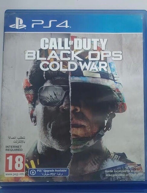 السلام عليكم قرصين قراند واساسن كريد مقابل قرص call of duty cold war و فيفا  بلي 4