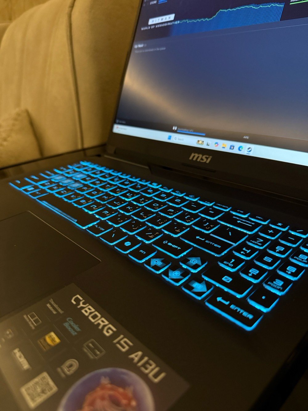 🔥 للبيع لابتوب MSI Cyborg 15 A13U 🔥

💻 الموديل: MSI Cyborg 15 A13U
🎮 كرت الشاشة: NVIDIA GeForce RTX 3050 6GB
⚡ المعالج: Intel Core i7 – الجيل 13
🚀 الرام: 16GB DDR5
💾 التخزين: 512GB SSD
مواصفات قوية جداً للألعاب، التصميم، المونتاج والبرامج الثقيلة 🎮💻🔥
✅ أداء سريع وسلس
✅ رام 16GB DDR5
✅ SSD سريع
✅ RTX 3050 بذاكرة 6GB
✅ معالج i7 جيل 13

📩 للمهتمين والاستفسار عن السعر والتفاصيل، مراسلة خاص.
*********** واتساب موجود
العنوان: بغداد الزعفرانيه