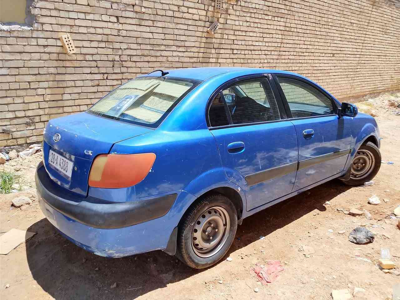 سلام عليكم للبيع كيا ريو موديل 2006رقم نجف بسمي سنويه وهزه جديده مكينه 1600مجول مكينه وكير وتبريد جديد مكانهه نجف سعرهه 65للاستفسار اتصل ***********

