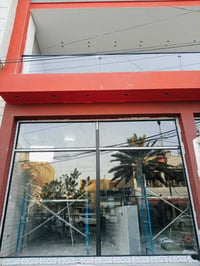 نقدم لكم اعمالنا @@  : عمل واجهات زجاج 10 ملم ( جام خانه ) للمحلات وال...