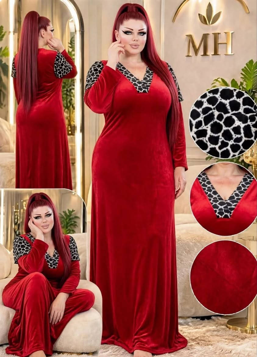 دشداشة شتوي • كشكش بالكتف • L XL XXL