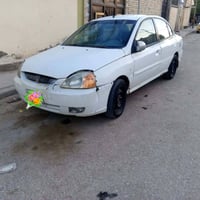 كيا ريو موديل 2010 سياره جاهزه مكفوله من الضربه تخم تاير حداديه نضيفه ...