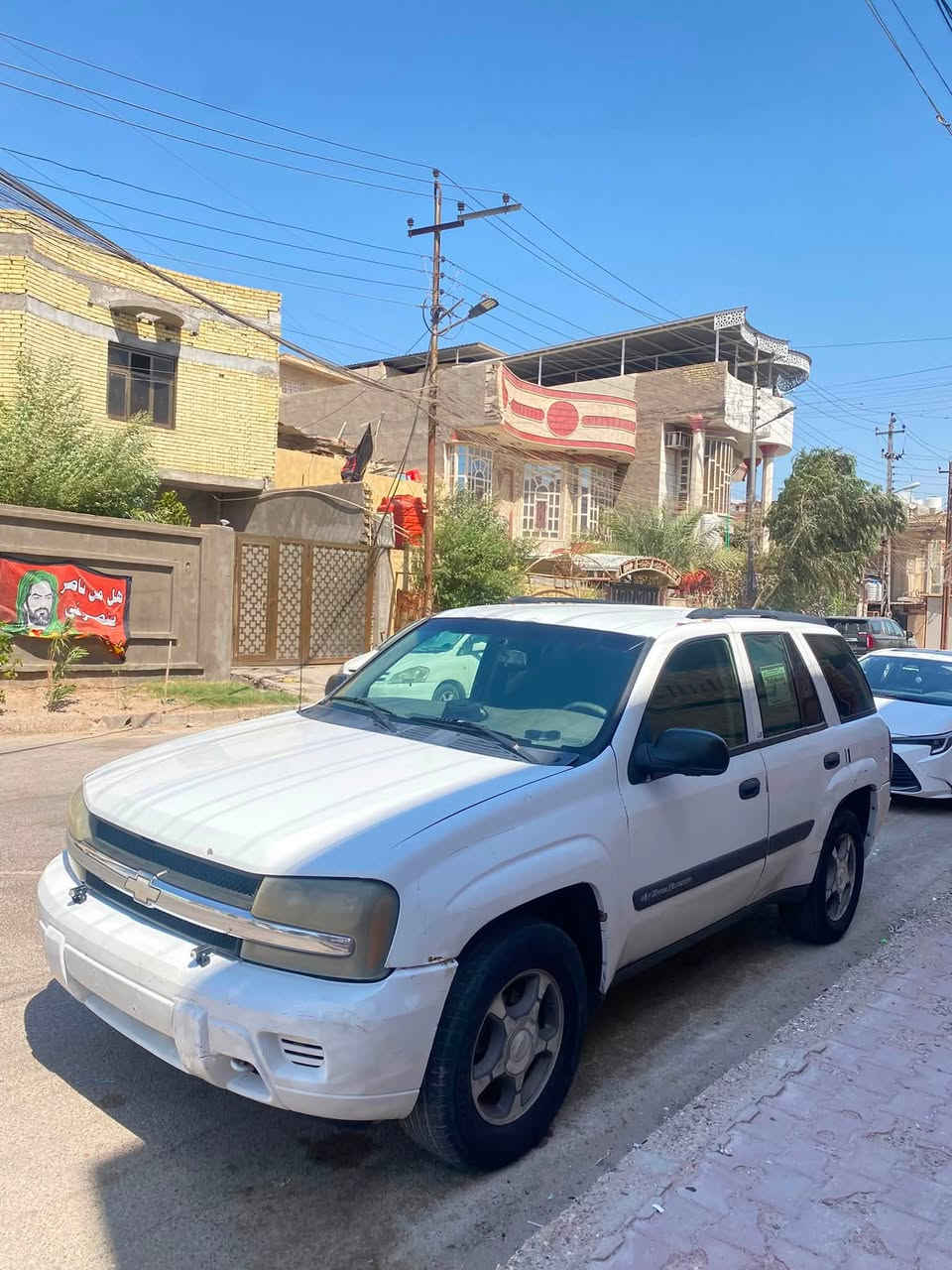 بلايزر ٢٠٠٤ مزاد وزارة الداخلية   فحص مؤقت بغداد باقي كمرك ١٦٨٣  كامله مرور ومنفيس محور مكينه  vvt 3000 كهربائيات  تبريد سياره كلشي شغال بيها ونضيف غرفتها رصاصيه بيها  خياس قليل بالقماره حداديه ٧٠٪؜    كل التفاصيل مذكوره بيع او  مراوس  حسب القناعه شعندك نزل   مكاني  البصره   رقم الهاتف  *********** متواجد واتساب
