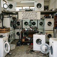 تصليح غسالات • خدمة بالبيت • ورشة
