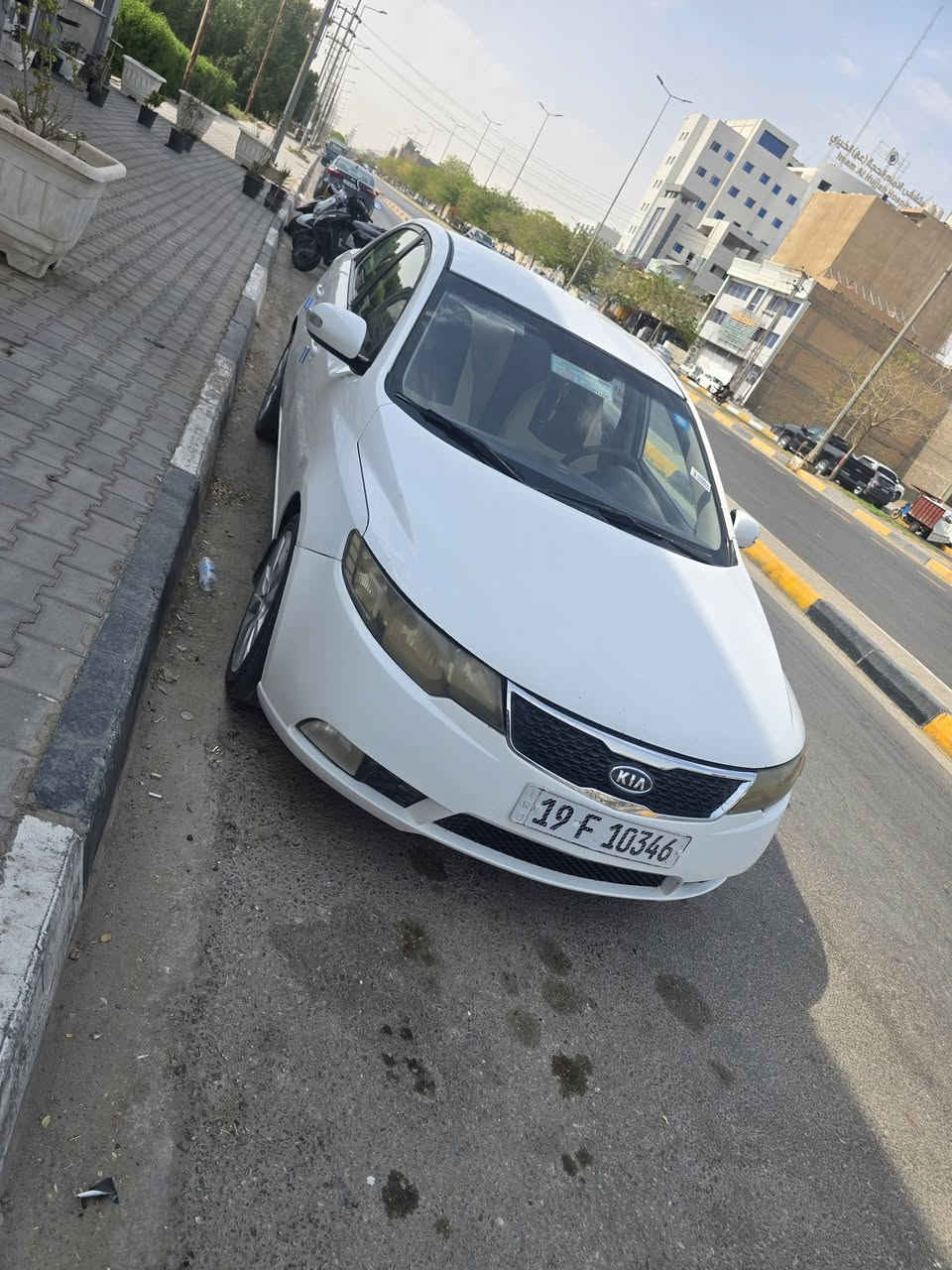 سيرتو 2011 رقم كربلاء بها قطعتين صبغ بدون دواخل سعر 85  كربلاء ***********
