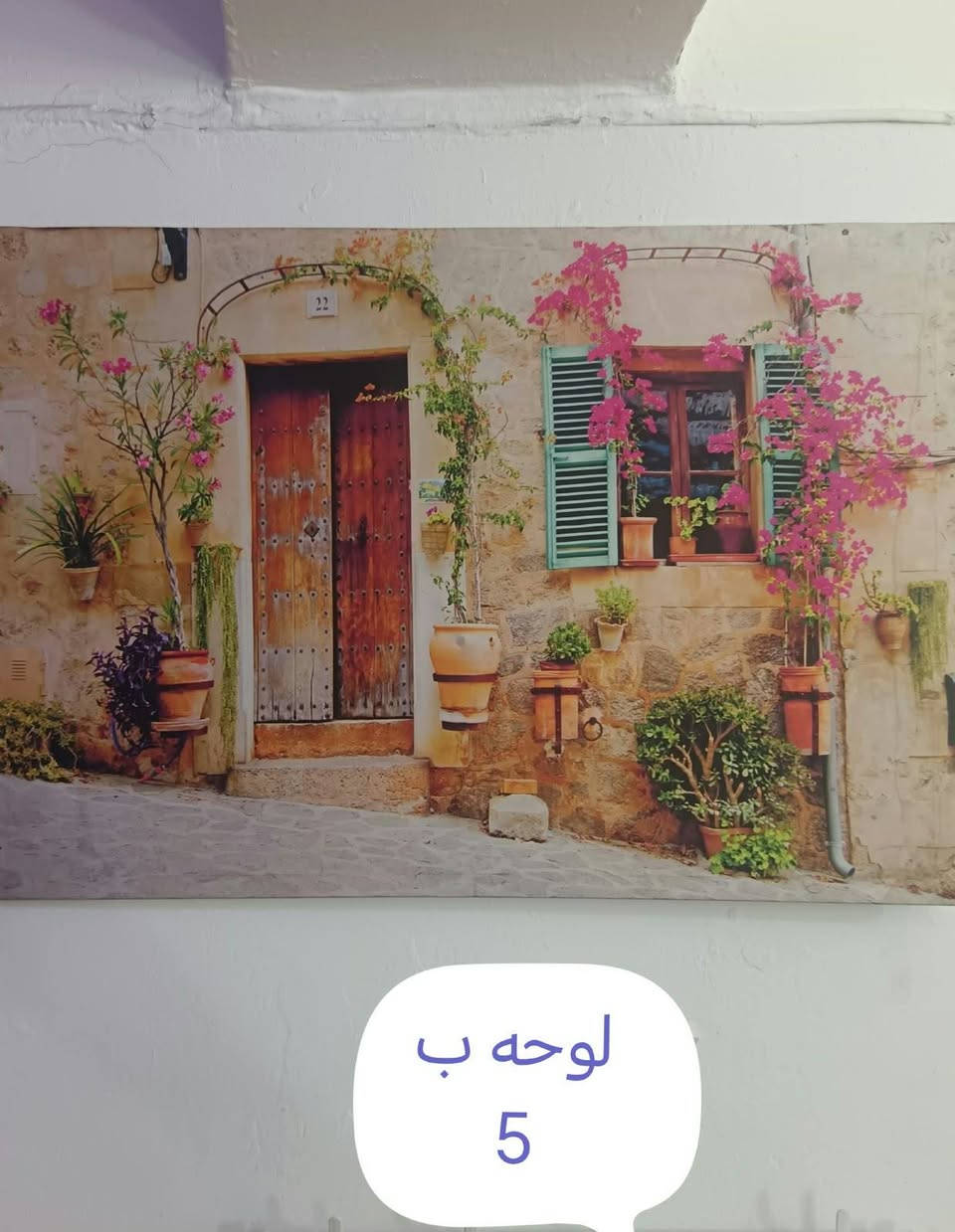 ستاند ملابس • لوحة • مزهرية