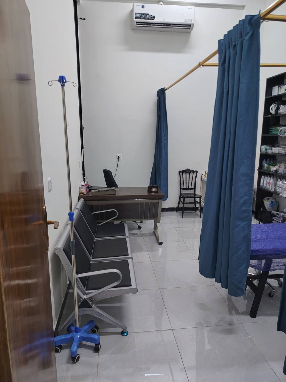 عيادة تمريض • زيارات منزلية • الدورة/الطعمة