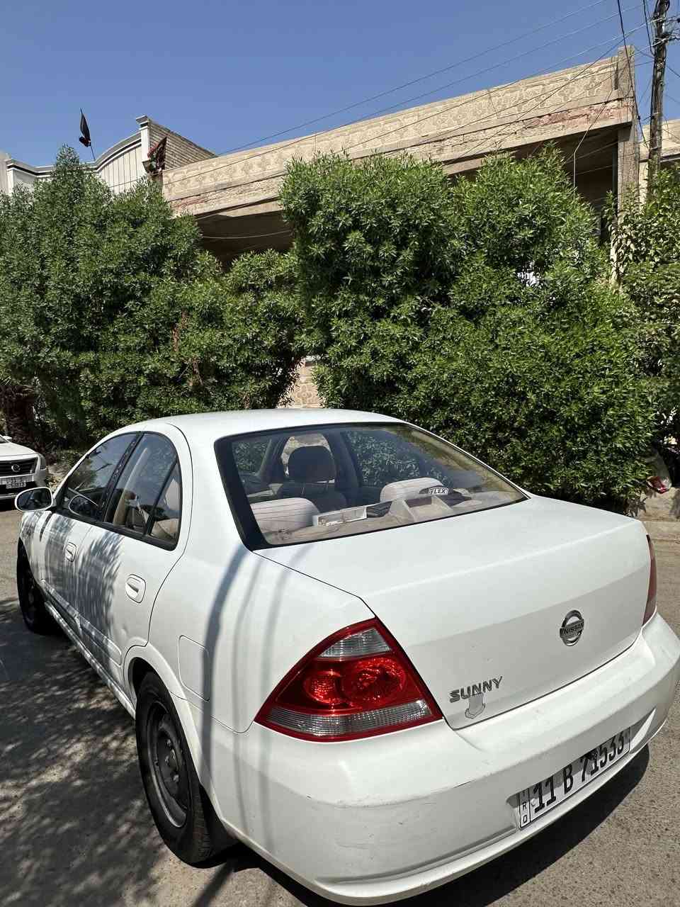 نيسان صني  2009 بدي كوري للبيع
السياره مابيها ضربه ولا صبغ مكفولة
كير و مكينه مكفولات  
شاصي ولغد مكفولات
ماشية 157 الف 
السعر102وبيها مجال بسيط
السياره نصبتها حلوه بلادية 
*********** مكاني الكاظمية جكوك
