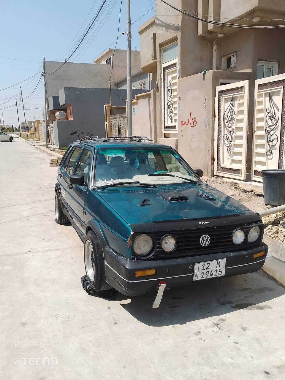 سلام عليكم كولف للبيع رقم انكليزي نينوى طخم تايرات جديد مكينا لا صرف ولا نفخ جديدا باتري جديد صاحبا تحويل فقط العنوان يارمجه الشرقيه ***********
