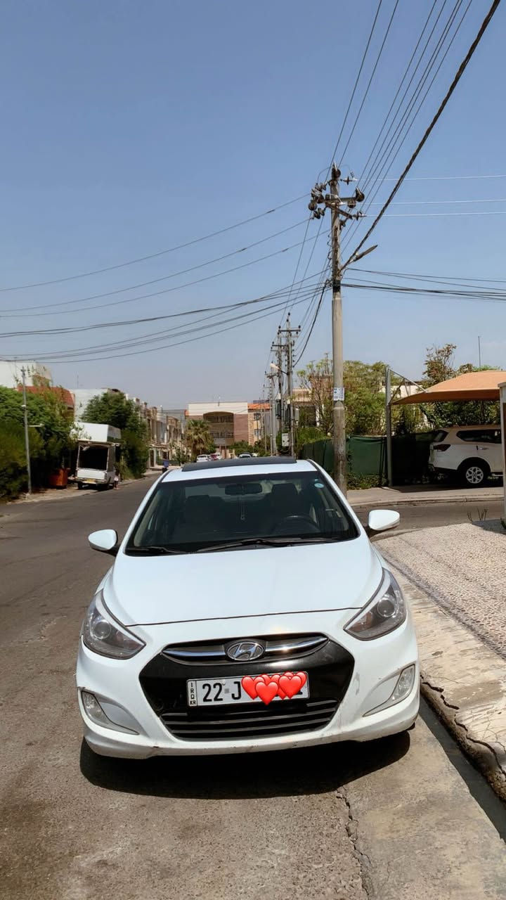 اكسينت ٢٠١٧ خليجى فول مواسفات دوو پارچة بوياغ بةخ كةمةك معجون پيش و پشت كةپس سةنةوى نوئفحس هةزة هةمووى نوئ زور بي مسروفة بؤ بةنزين زور اقتسادة  *********** أربيل, العراق
