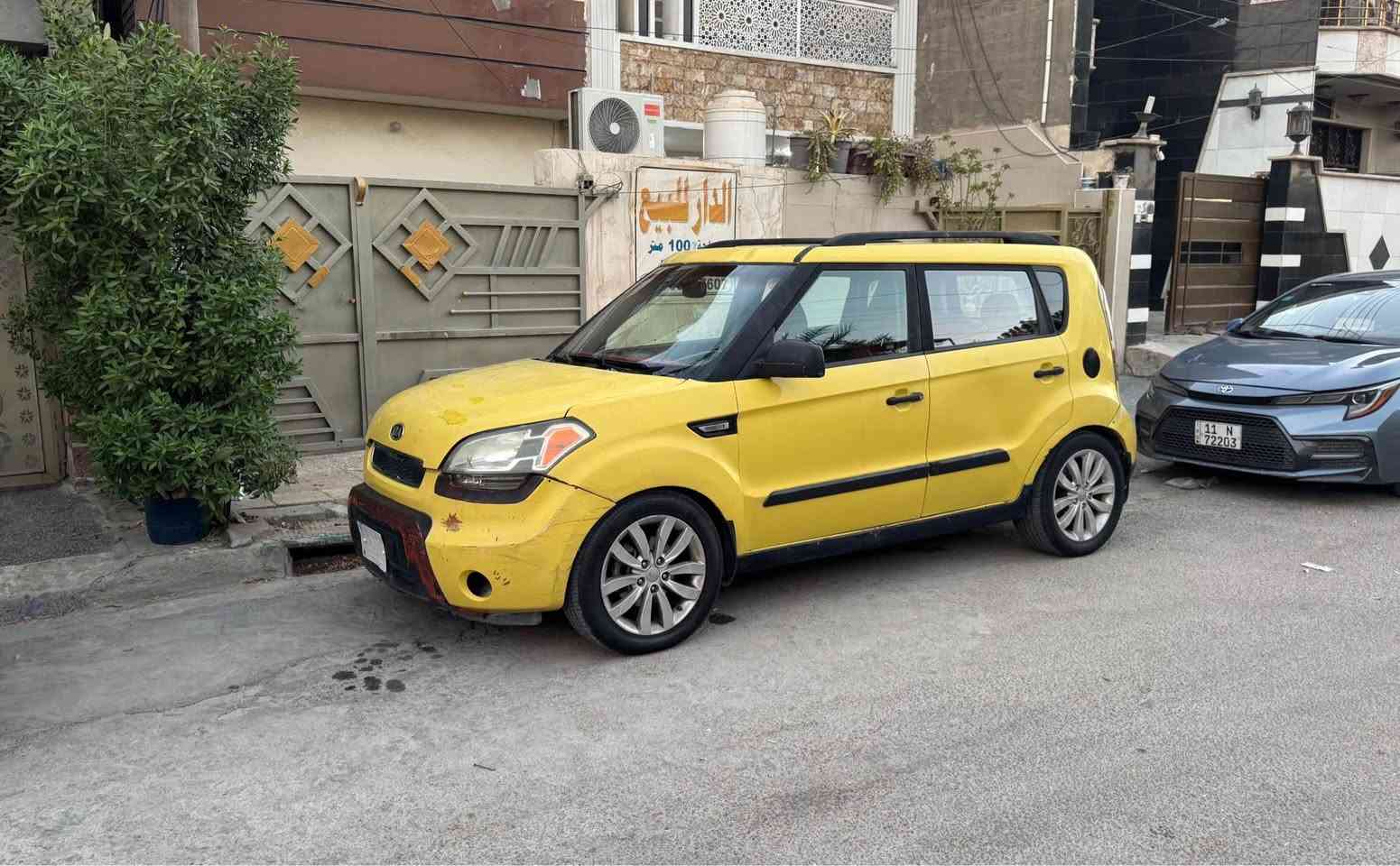 كيا سول موديل 2011 وارد امريكي محرك 2.0L دوش mpi ، داخل احمر، فتحة سقف، المحرك والگير بحالة سليمة.

السعر 75$
السيارة بيهة ملاحضات ونقوصات،
للأستفسار ماسنجر
أو واتساب *********** بغداد, العراق
