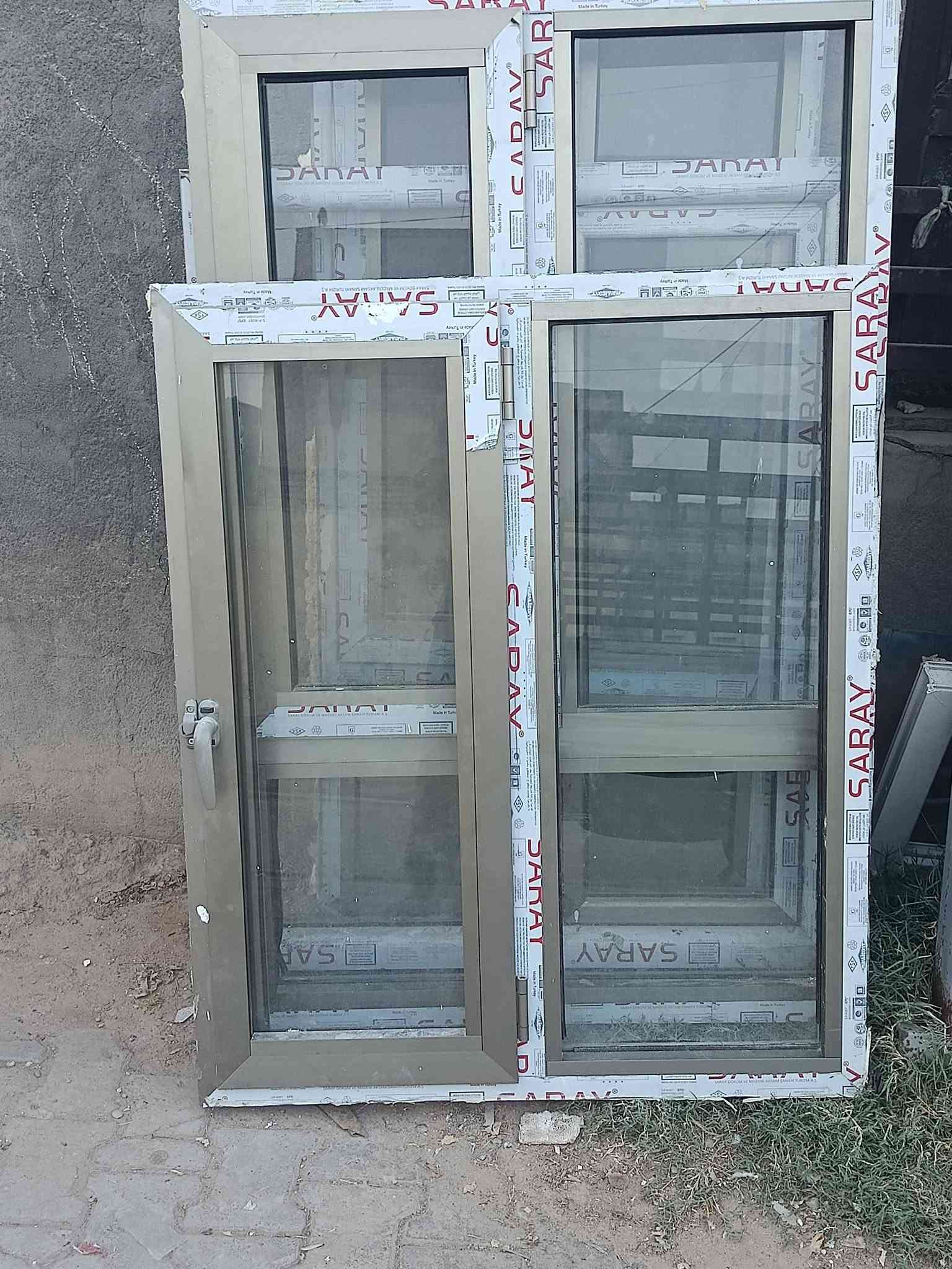 شبابيك المنيوم • ٢١ قطعة • كربلاء حي العامل