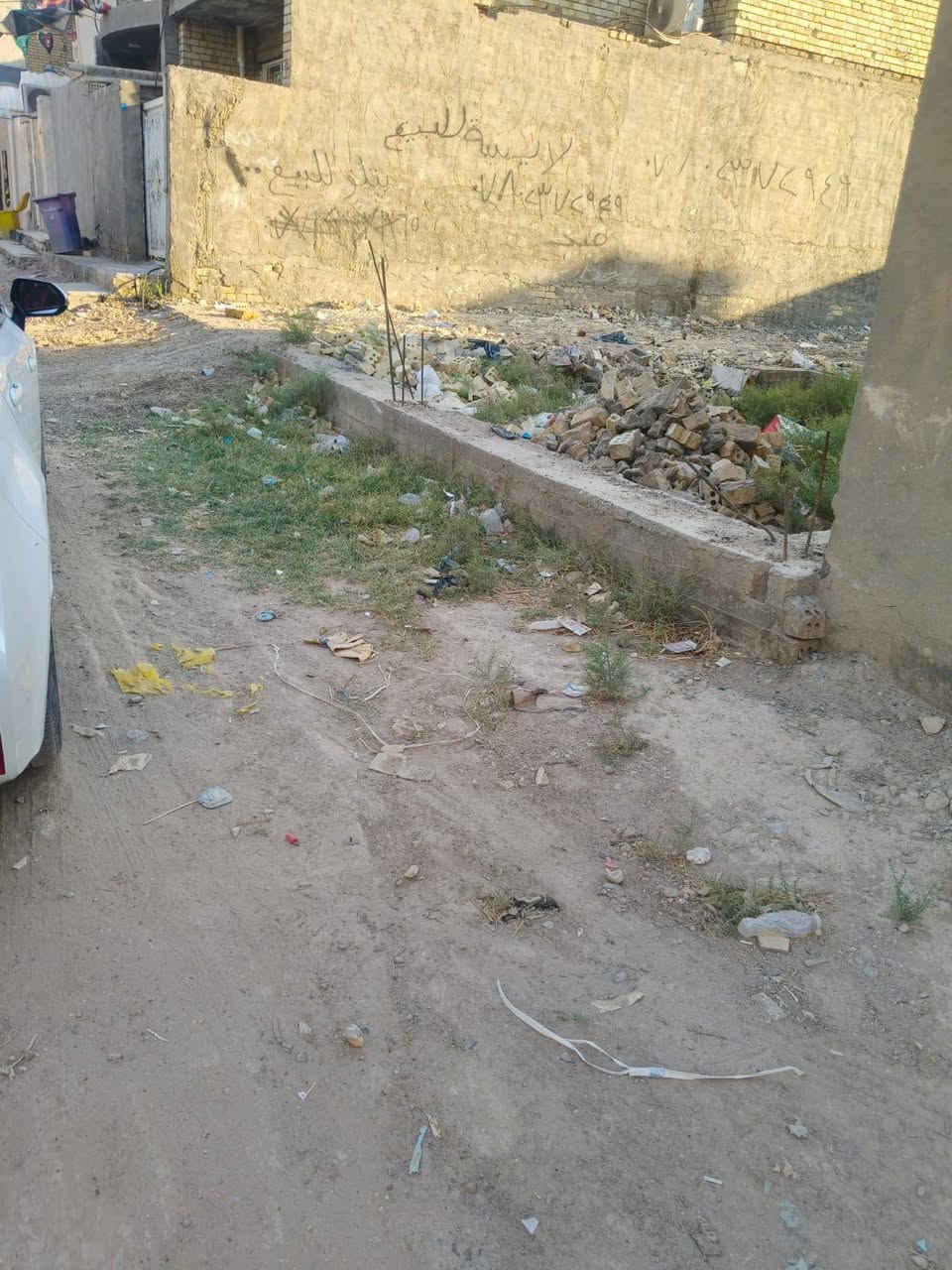 قطعة أرض لبيع مساحة 100 م زراعي سند 25 عنوان دور الشرطه مولدة المصري قرب اسواق قطر الندى ***********
