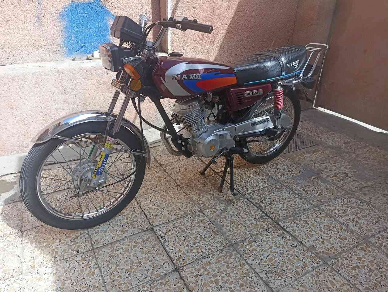 سلام عليكم
نامه مديل 2025 اوراق 2 
سعر 525)
دراجه جديده ونضيفه كلش
مكينه مامفتوحه 
كهربائيات كلها شغاله 
***********
