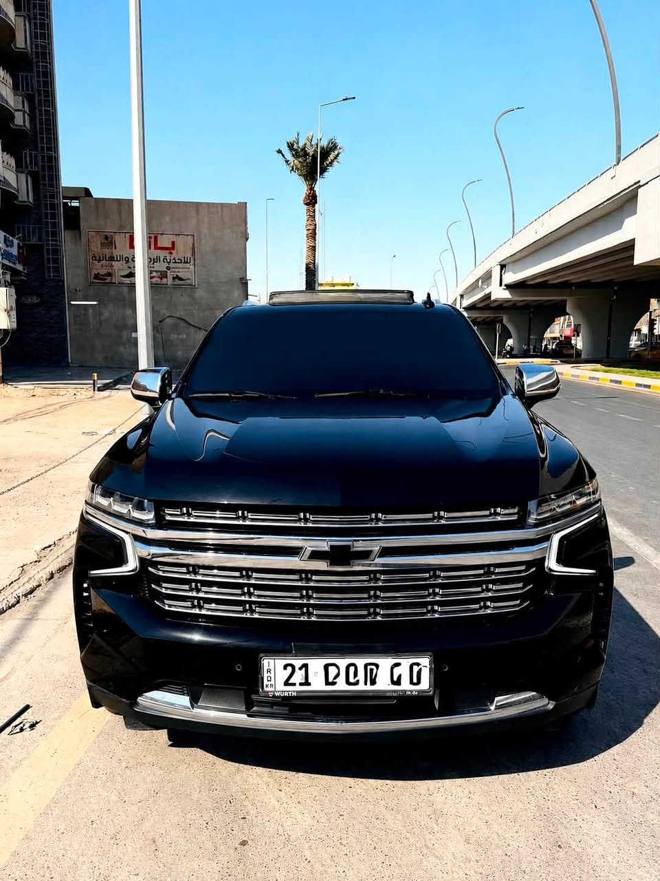 🚘 تاهو بريمر خليجيه وكاله المنصور 🚘
🚘 موديل 2021 🚘
🚘 رقم سليمانيه باسمي 🚘
🚘 فول مواصفات 🚘
🚘 لون اسود  🚘 
🚘 عداد 115 الف فقط 🚘
🚘 محرك V8 سلندر 5.300 🚘
السياره بيه شويه بارد بالباب الخلفيه وبالجاملغ الخلفي 
السياره كله مغلفه BBF ضمان 10 سنوات 
مكان السياره بغداد المشتل 
السونار موجود 
الهاتف: ***********
